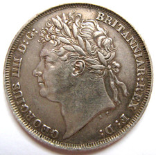 1825 Shilling, Laureate Bust