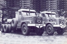 B/W PHOTO: ATKINSON HEAVY HAULAGE UNITS