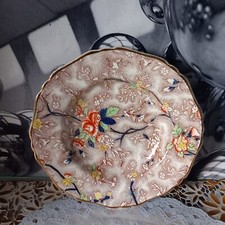 Antique Corona Ware Rosetta Pattern Soup Bowl 