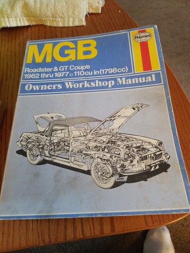 Mgb 1962 1977 haynes - mgb, 1962-1977
