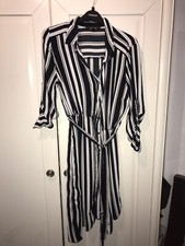 Lipsy Pinstripe Shirt Dress