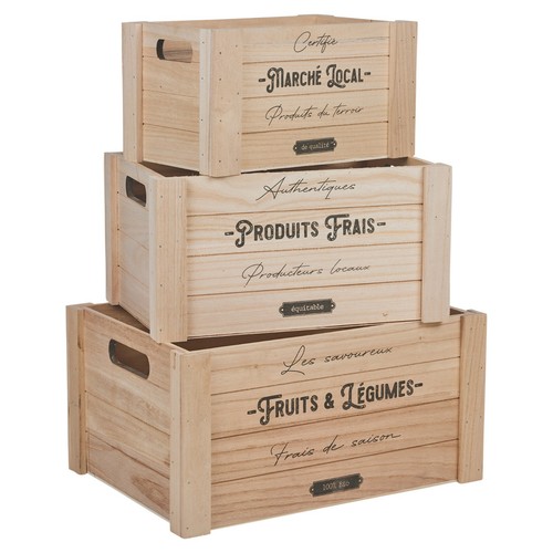 Set vintage wooden - set,