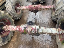 PAIR OF 6 STUD AXLES TAKEN FROM A 4 TON DUMPER
