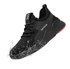 Safety Trainers Waterproof Men Women Steel Toe Cap Shoes Lightweight Non-Slip Wo