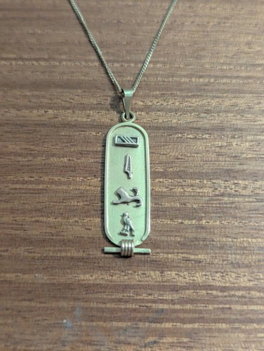 18ct gold egyptian revival - gold,