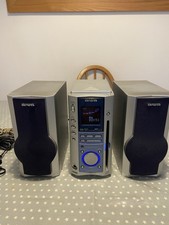 Aiwa XR-MDS7 Mini Disc Compact Slim Stereo. Working. Free UK Mainland Post.