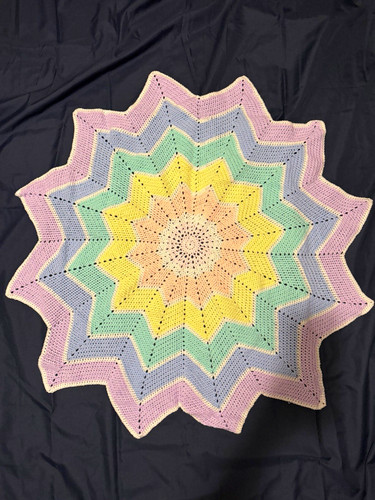 Handmade baby crochet - handmade, rainbow