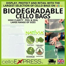 Biodegradable cello bags card - bags,
