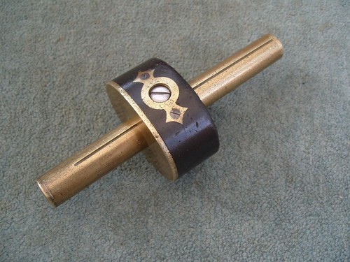 Nice brass stemmed - stemmed, ebony