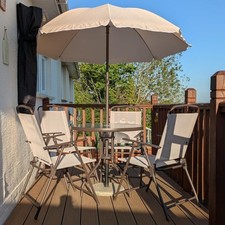 4 Seater Bistro Set Round