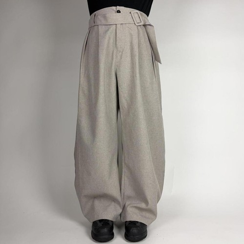 Ultra wide pleated belt - wide,