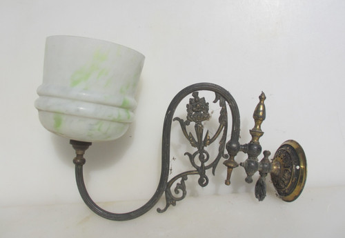 Victorian brass gas - victorian, light