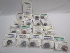 Massage Stones Collection for Health and Relaxation Therapeutic Gemstones