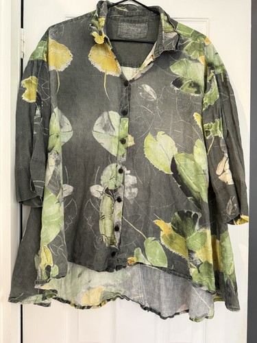 Grizas linen top - linen, with