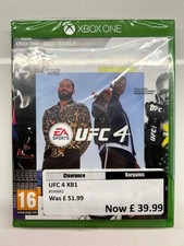 UFC 4 (Xbox One)  BRAND NEW