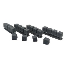 N Scale Crushed Scrap Flat Car