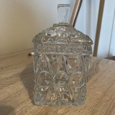 Vintage glass conserve jar