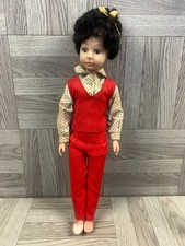 Vintage doll red outfit - vintage,