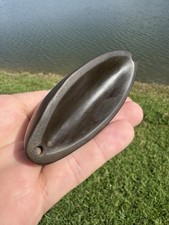 Beautiful Rare Native American Drilled Boatstone Artifact Arrowhead