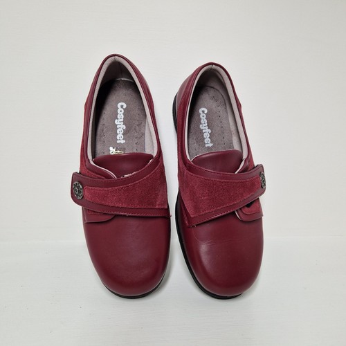 Cosyfeet darcy extra roomy red - cosyfeet,
