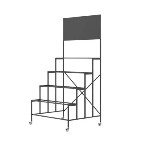 Flower display stand rolling - flower,