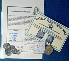Shipwreck treasure silver coin - treasure,