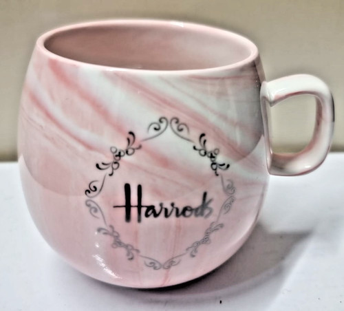 Harrods mug pink marble - pink,