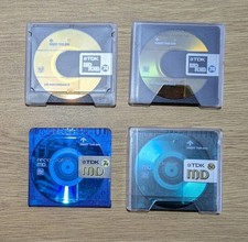 TDK MiniDiscs x 4