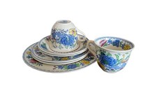 Masons Pottery Plates X 3 And