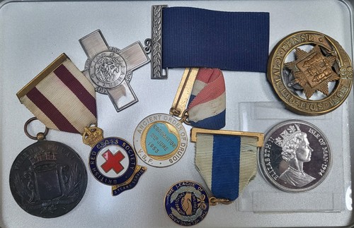 Old medals coin badge - medals,, coin,