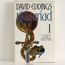 DAVID EDDINGS The Belgariad 1 (3 novel omnibus) 1985 BCA/Century Achilleos cover