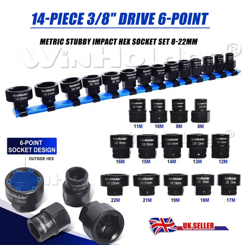 Metric socket set impact - socket,