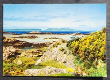 Vintage Postcard Unused Rum and Eigg from the Arisaig-Morar Road Inverness-shire