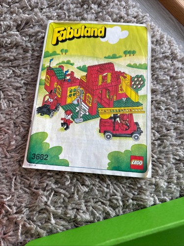 Lego fabuland 3682 fire - 3682,