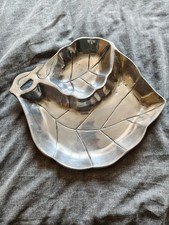 Aluminium or Pewter Fruit Bowl