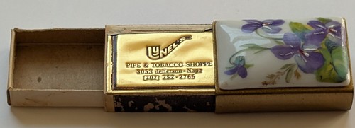 Vintage porcelain match box - porcelain,