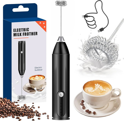 Milk frother handheld whisk - handheld,