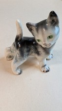 Small Beautiful Ceramic Cat Made In Western Germany.