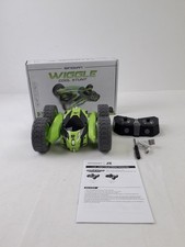 Sinovan Wiggle Cool Stunt Remote Control Car Green - UNTESTED F2