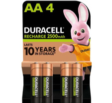 Duracell Rechargeable Batteries AA AAA Ultra Plus NiMH Duralock Pre Stay Charge