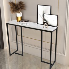 Industrial Marble Console