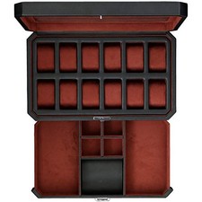 Watch Box with Valet Drawer