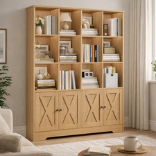 Tall Bookcase Storage Display