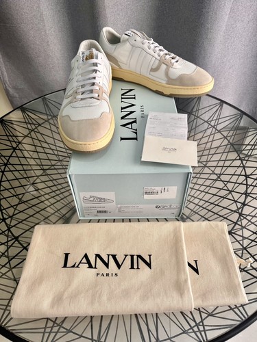 New lanvin clay low top - new,
