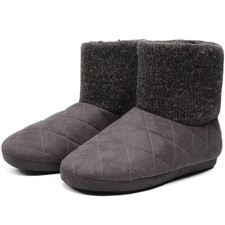 Kuailu mens knitted slipper - mens,