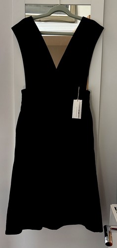 Toast pinafore midi dress size - pinafore,