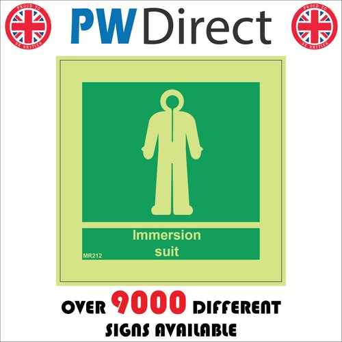 Sign immersion suit - immersion, safety