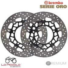 PAIR FRONT BRAKE DISCS BREMBO