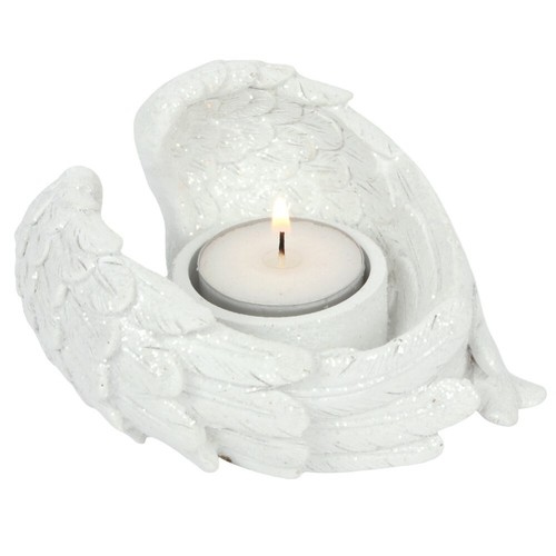 Angel wing tealight glitter - angel,