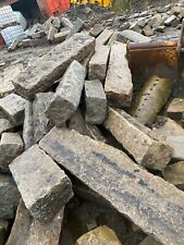Reclaimed Granite Kerb Stones / Pavers / Steps / Edging /Yorkshire stone availa